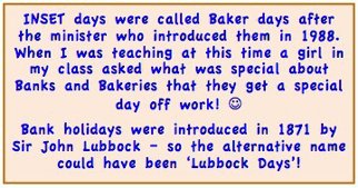 Baker days