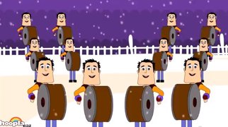 12 drummers hoopla